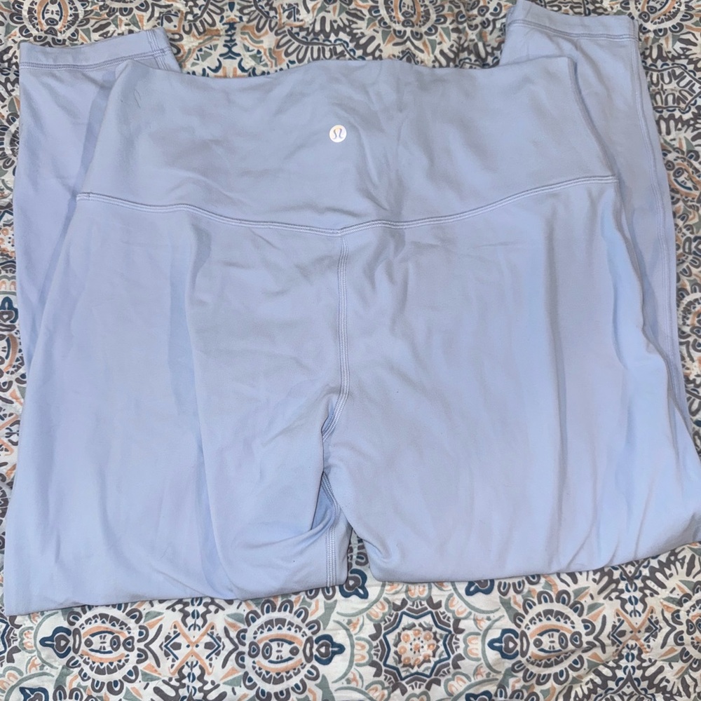 lululemon athletica Light Blue Leggings